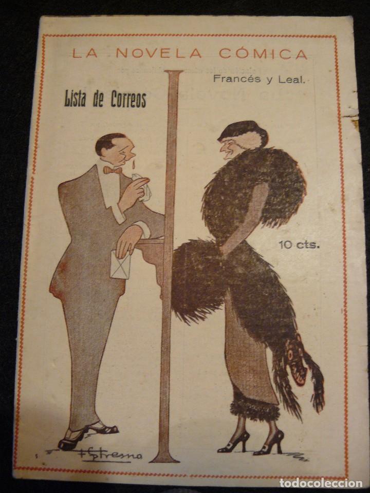 Libros antiguos: LA NOVELA C&Oacute;MICA- LISTA DE CORREOS 1917- EL ORGULLO DE ALBACETE1916.