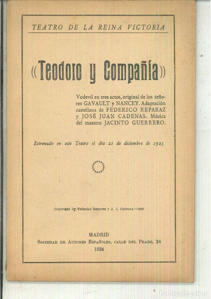 Libros antiguos: TEODORO Y COMPA&Ntilde;&Iacute;A. Gavault y Nancey - Foto 1