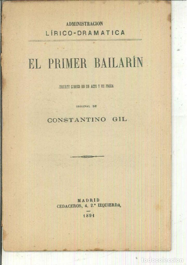 Libros antiguos: EL PRIMER BAILAR&Iacute;N. Constantino Gil - Foto 1
