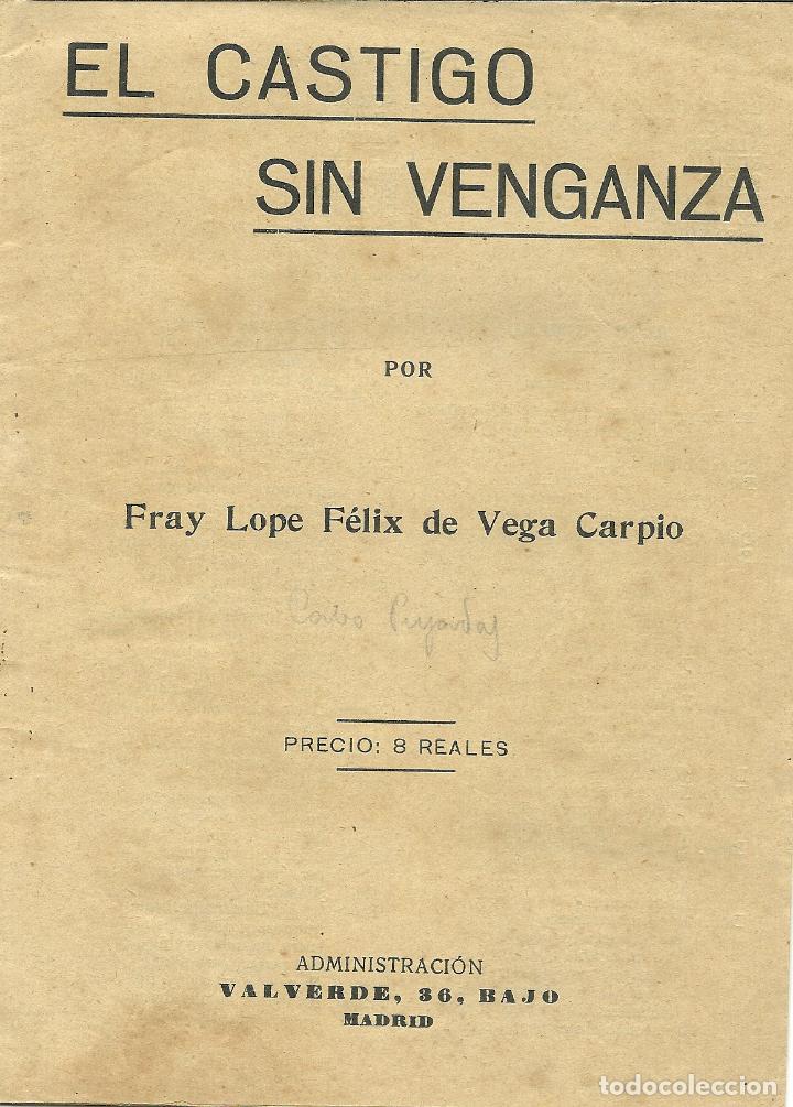 Libros antiguos: EL CASTIGO SIN VENGANZA - Foto 1