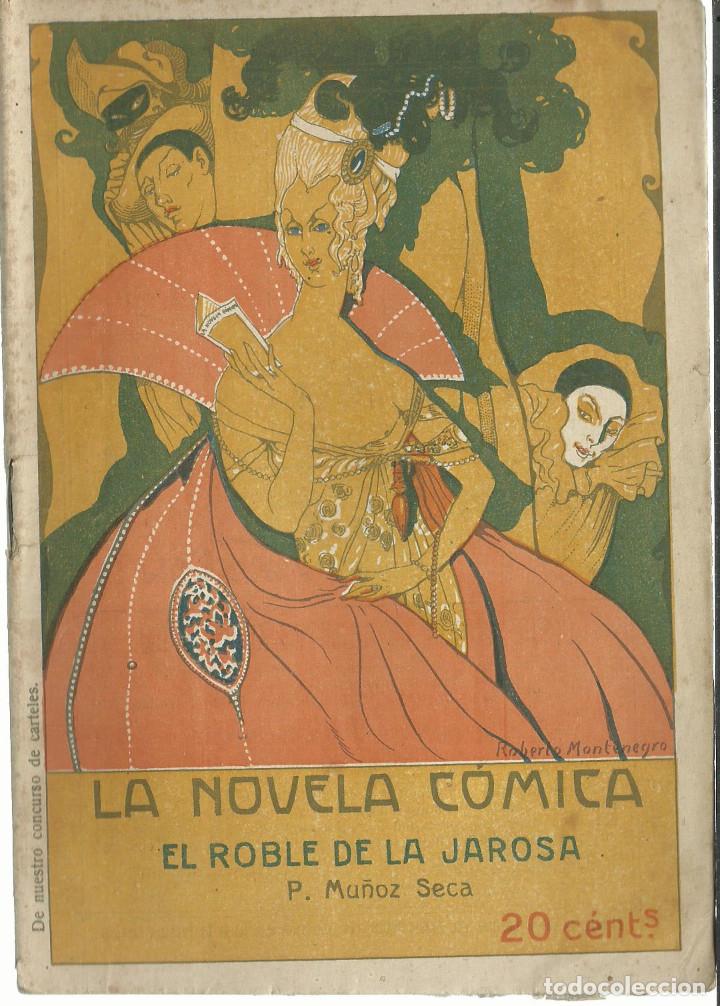 Livres anciens: Libreto de El roble de la jarosa de Mu&ntilde;oz Seca  La novela c&oacute;mica 46 de 1917