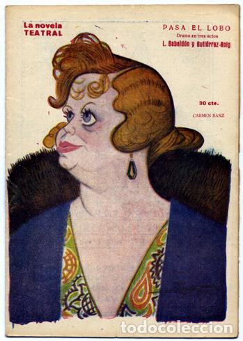 Libros antiguos: CAPUANA, Luigi.  Pasa el lobo.  1924. - Foto 1