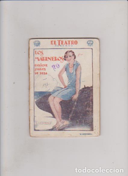 Livres anciens: ENRIQUE SUAREZ - LOS MARINEROS - EL TEATRO MODERNO 1929 / N&ordm; 143