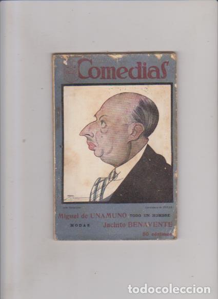 Livres anciens: JACINTO BENAVENTE & MIGUEL DE UNAMUNO - COMEDIAS 1926 / N&ordm; 20