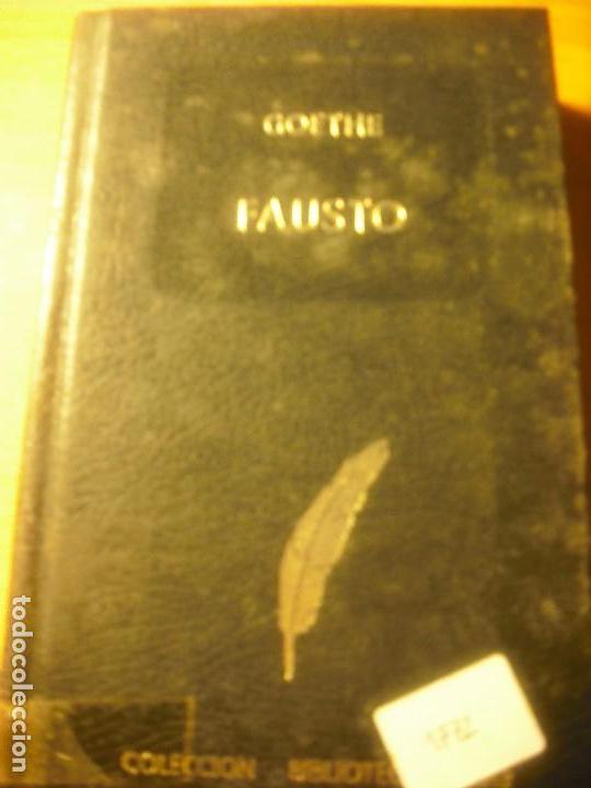 Libros antiguos: GOETHE - Fausto - Foto 1