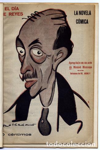 Libros antiguos: MONCAYO, Manuel.  El d&iacute;a de Reyes.  1919. - Foto 1