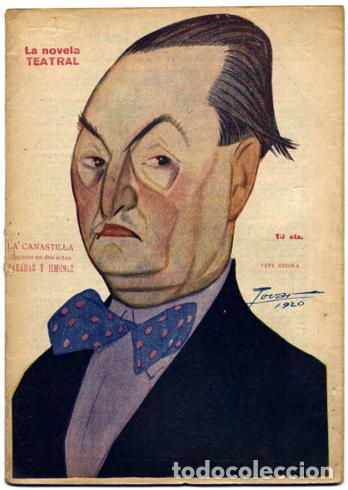 Libros antiguos: PARADAS, Enrique y JIM&Eacute;NEZ, Joaqu&iacute;n.  La canastilla.  1920. - Foto 1