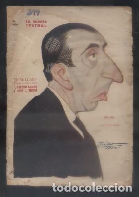Old books: EL EL LLANO. LA NOVELA TEATRAL A&Ntilde;O IX N&ordm; 399. SERRANO ANGUITA, F. / MAYRAL, JOSE L.  A-NOVTEA-220