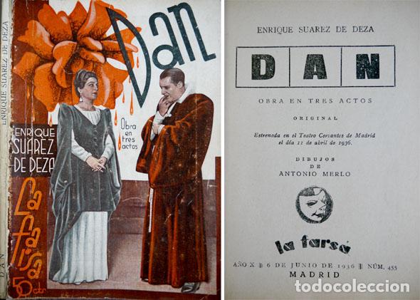 Libros antiguos: SU&Aacute;REZ DE DEZA, Enrique.  Dan.  1936. - Foto 1