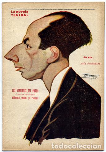 Libros antiguos: VIDAL Y PLANAS, Alfonso.  Los gorriones del Prado.  1924. - Foto 1