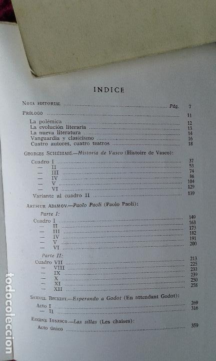 Libros antiguos: &lrm;Teatro Frances De Vanguardia&lrm; - Foto 3