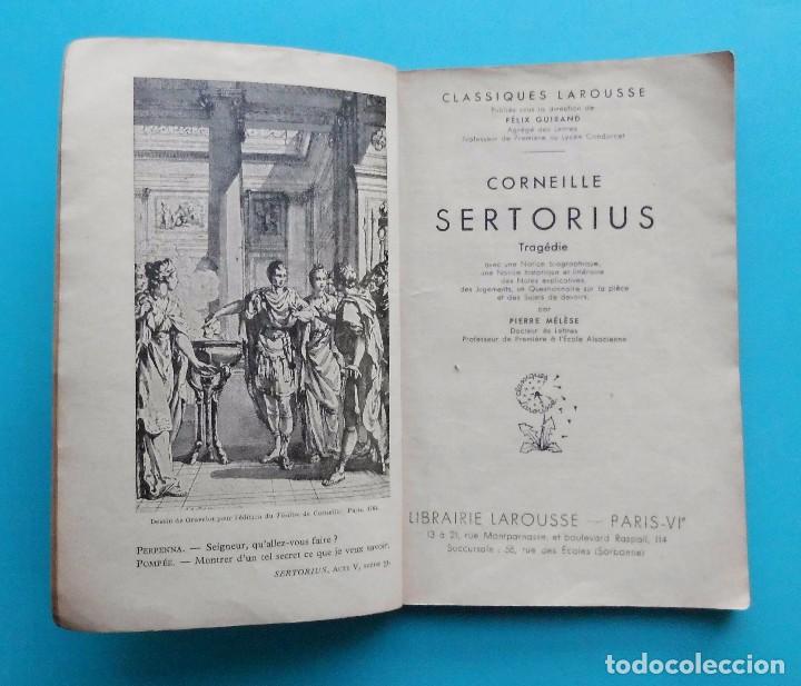 Libros antiguos: SERTORIUS CLASSIQUES LAROUSSE, EDICI&Oacute;N EN FRANC&Eacute;S 1935 - Foto 3