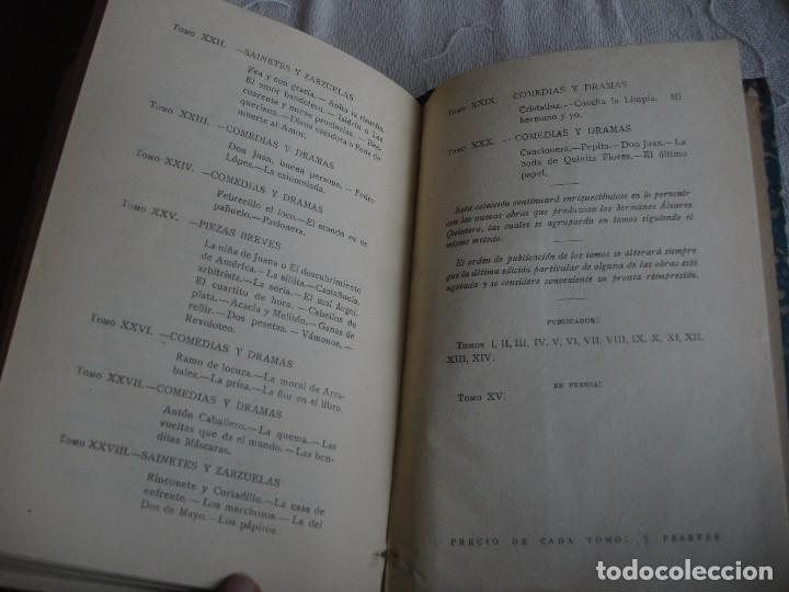 Libros antiguos: &Aacute;lvarez Quintero, Seraf&iacute;n y Joaqu&iacute;n. Las de Abel - Foto 6