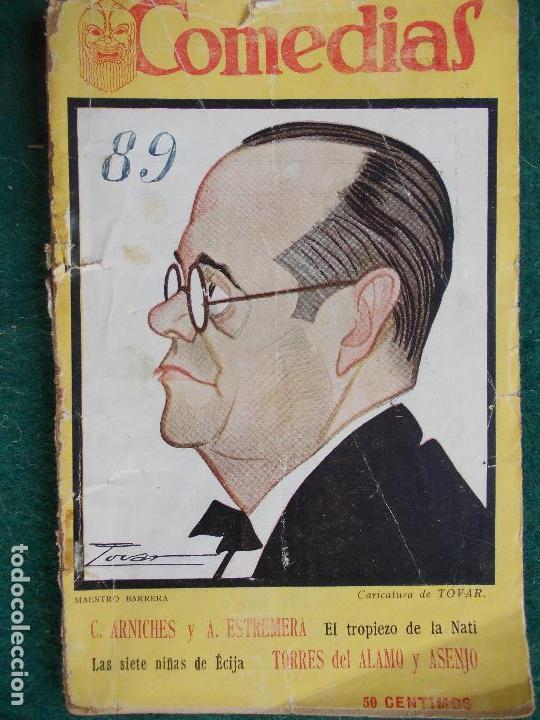 Old books: Comedias n&ordm; 89 1.925