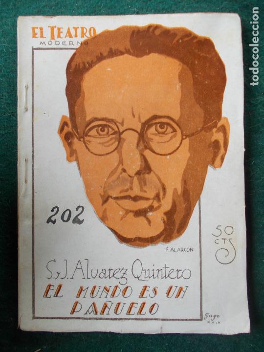Libros antiguos: Teatro moderno- N&ordm; 202 Alvarez Quintero - Foto 1