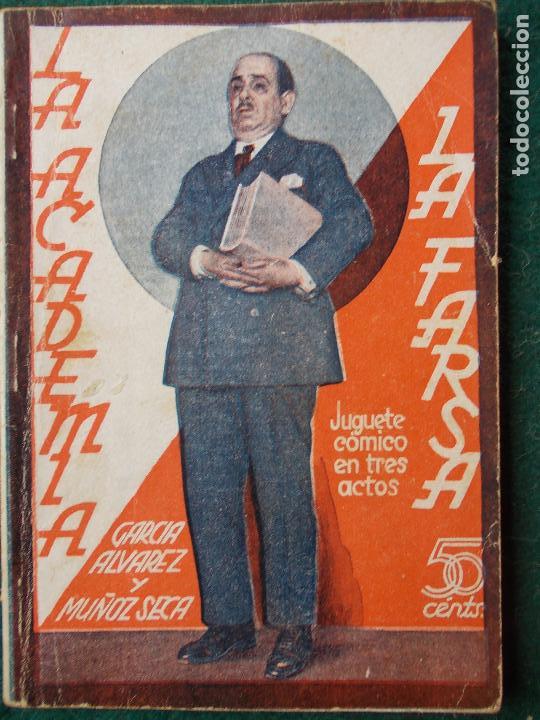 Libros antiguos: La Farsa -La academia - Foto 1