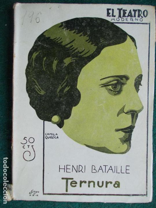 Livres anciens: Antigua Colecci&oacute;n de Teatro LA FARSA- Ternura