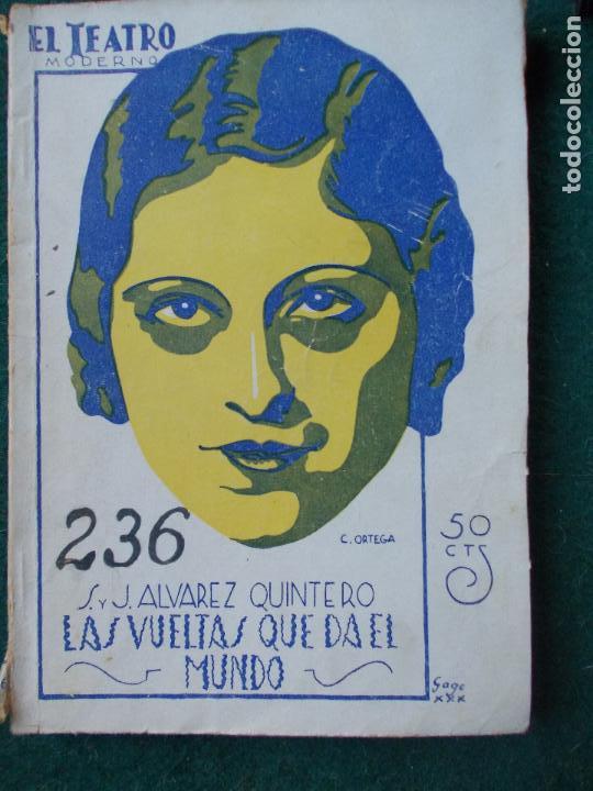 Livres anciens: Colecci&oacute;n EL TEATRO MODERNO-n&ordm; 236 Las vueltas que da el mundo