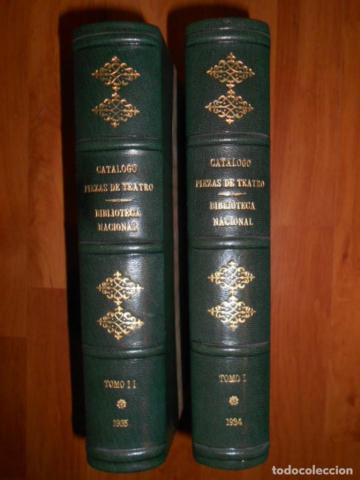 Livres anciens: Cat&aacute;logo de las piezas de teatro ... en la Biblioteca Nacional, 1934-35