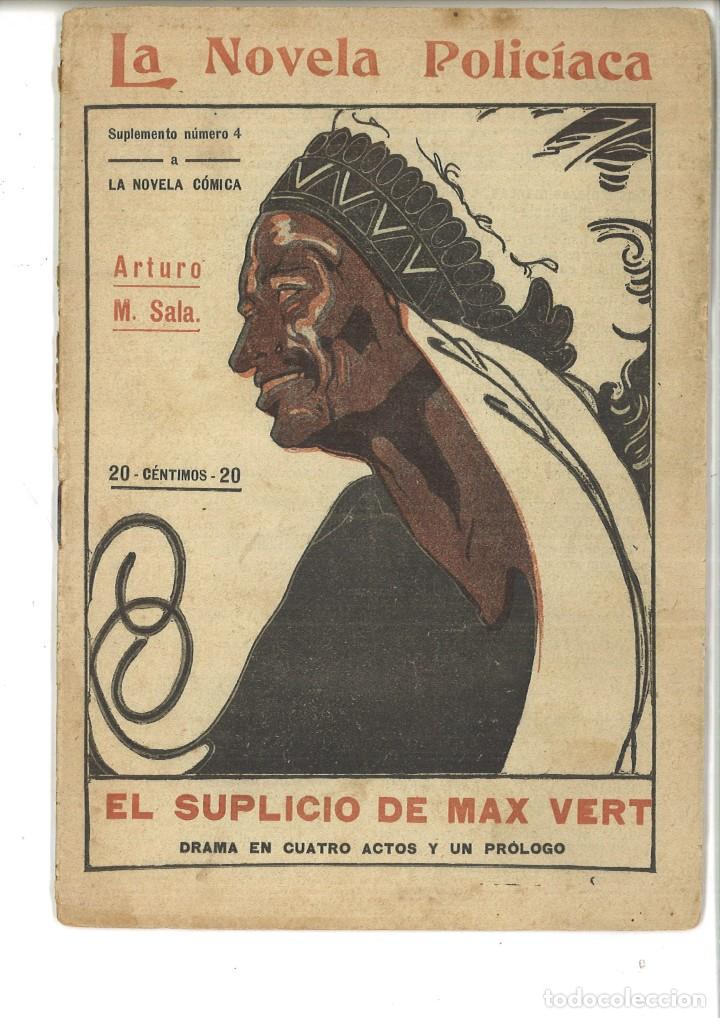 Libros antiguos: EL SUPLICIO DE MAX VERT. Arturo M. Sala - Foto 1