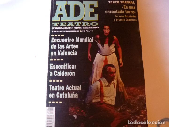 Livros antigos: ADE TEATRO 83 texto en una andanada torre de Asun Bernardez y Ernesto Caballero
