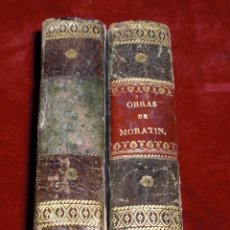 Libros antiguos: LIBRO OBRAS DE MORATIN 1844 DOS TOMOS. Lote 95943055