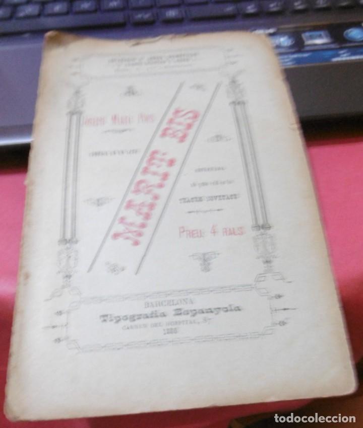 Livros antigos: POUS, Joseph Mar&iacute;a: Marit Bis., 1886