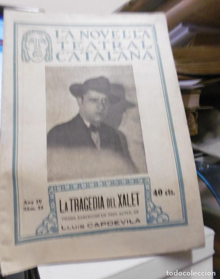 Libros antiguos: CAPDEVILA, Lluis: La tragedia del xalet - Foto 1