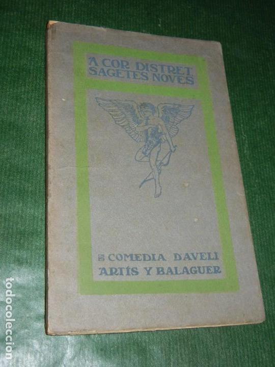 Livros antigos: A COR DISTRET SAGETES NOVES, DE AVELI ARTIS Y BALAGUER , 1911