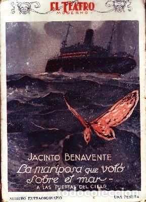 Antiquarische B&uuml;cher: LA MARIPOSA QUE VOLO SOBRE EL MAR. A LAS PUERTAS DEL CIELO. A-TEMO-055
