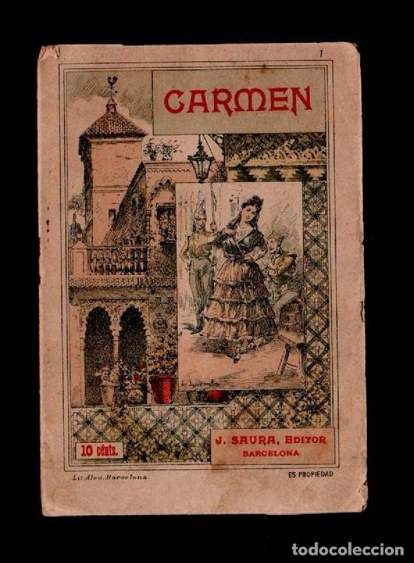 Antiquarische B&uuml;cher: C9-14 CARMEN Librito publicitario n&ordm; 1 para LA LIQUIDACION DE ROPA DEL BAZAR MAS ECONOMICO DE ESPA&Ntilde;