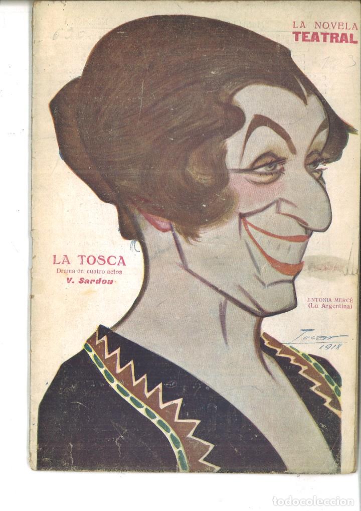 Libros antiguos: LA TOSCA. V. Sardou - Foto 1