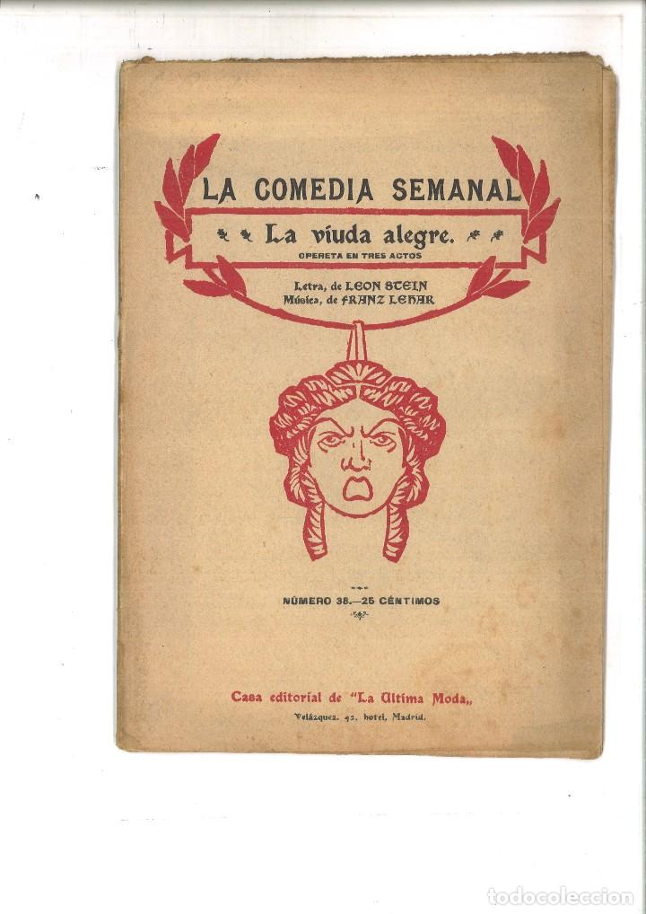 Libros antiguos: LA VIUDA ALEGRE. Le&oacute;n Stein - Foto 1