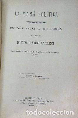 Livres anciens: 9 OBRAS DE TEATRO EN UN VOLUMEN. LA MAM&Aacute; POL&Iacute;TICA,EL ESPEJO DEL ALMA&hellip;A-TEA-478
