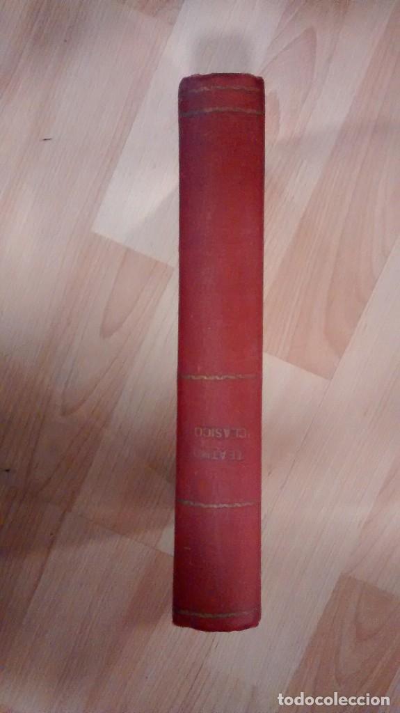 Livres anciens: 'Teatro cl&aacute;sico'. Colecci&oacute;n de las mejores obras teatrales escritas por los cl&aacute;sicos espa&ntilde;oles
