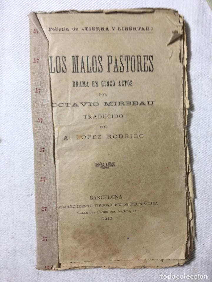 Livres anciens: ANTIGUO LIBRO LIBRETO RELIGIOSO RELIGION LOS MALOS PASTORES 1912