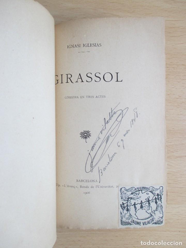 Libros antiguos: Girassol, de Ignasi Iglesias - Foto 6