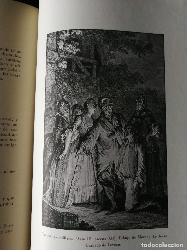 Libros antiguos: Teatro de Moli&egrave;re - Foto 2
