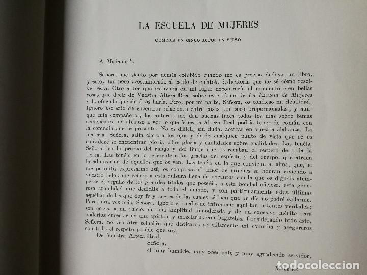 Libros antiguos: Teatro de Moli&egrave;re - Foto 4