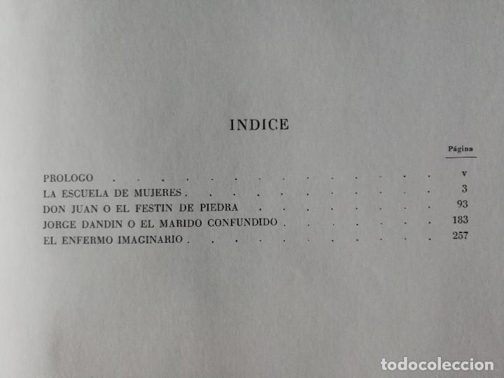 Libros antiguos: Teatro de Moli&egrave;re - Foto 10