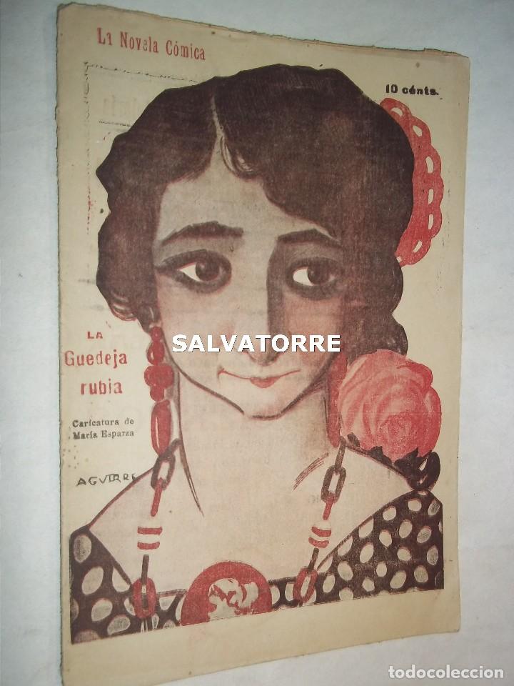 Libros antiguos: LA NOVELA COMICA.LA GUEDEJA RUBIA.FIACRO Y RAIZOZ. 1919. NUMERO 167