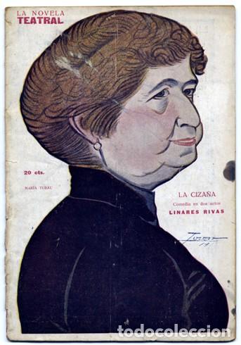 Libros antiguos: LINARES RIVAS, Manuel.  La ciza&ntilde;a. Comedia en dos actos. 1918. - Foto 1