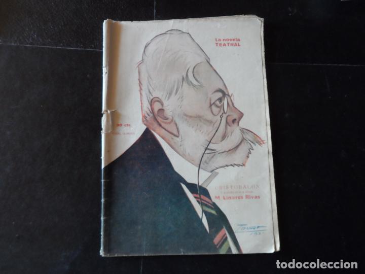Livres anciens: LA NOVELA TEATRAL, A&Ntilde;O VI, N&ordm; 241, 1921, CRISTOBALON, MANUEL LINARES RIVAS
