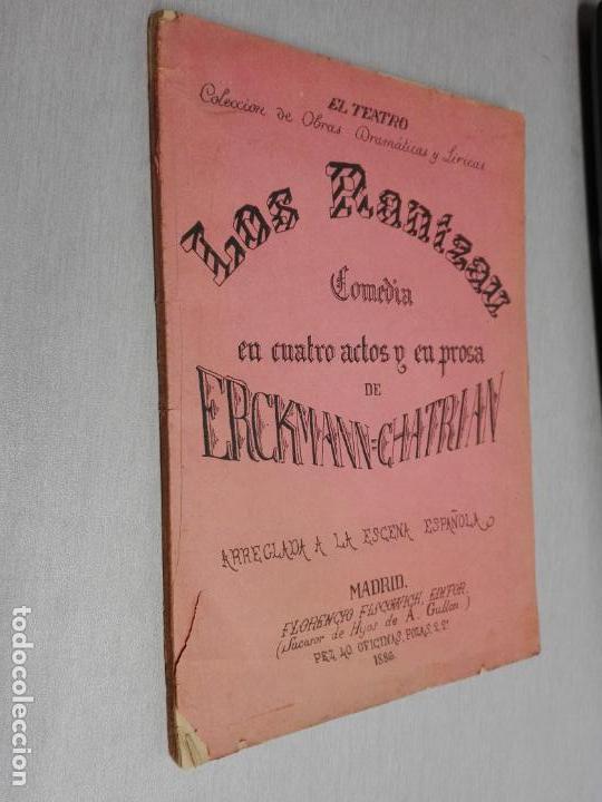 Old books: LOS RANTZAU / ERCKMANN CHATRIAN / FLORENCIO FISCOWICH EDITOR - MADRID 1886