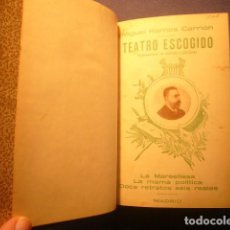 Libros antiguos: RAMOS CARRIÓN: - TEATRO ESCOGIDO - (MADRID, 1894)