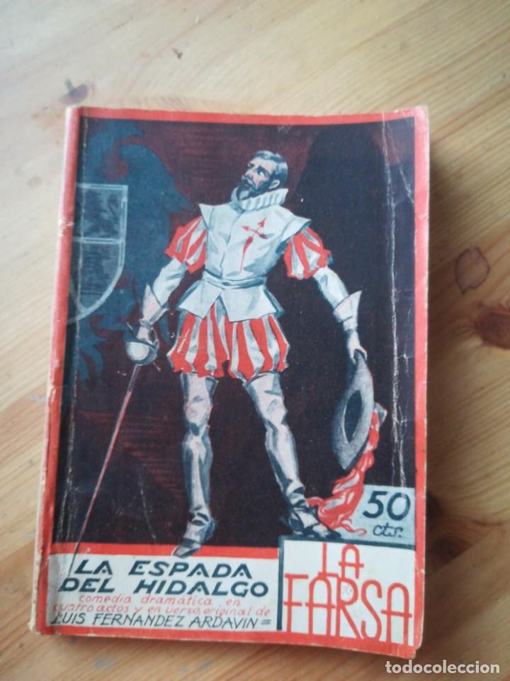Libros antiguos: La espada del hidalgo luis fernandez ardavin - Foto 1