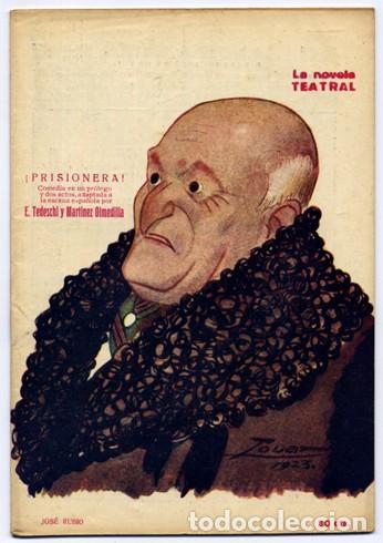 Old books: POGGIO, Oreste.  !Prisionera!. Comedia en un pr&oacute;logo y dos actos. 1923.
