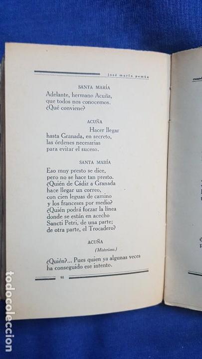Libros antiguos: Pem&aacute;n: Cuando las Cortes de C&aacute;diz - Foto 2