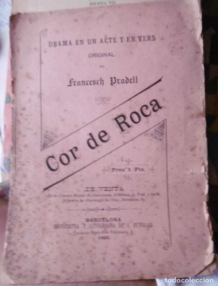 Libros antiguos: PRADELL, Francesch: Cor de Roca.