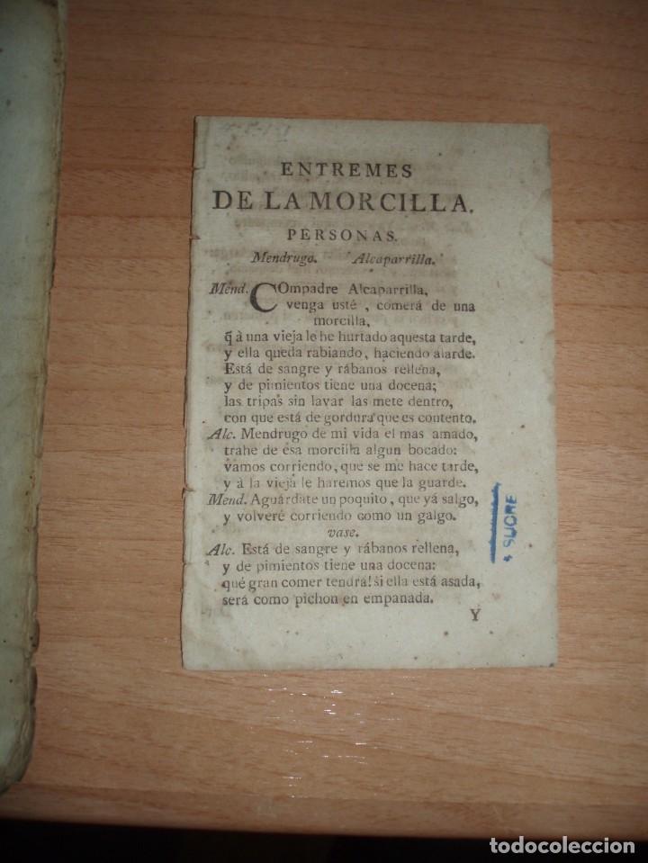Libros antiguos: Entrem&eacute;s de la morcilla - Foto 1